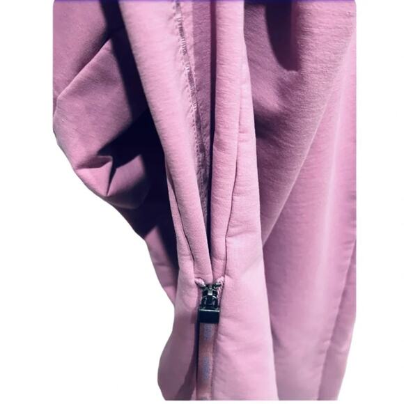 Gymshark Women's Lilac Track Pants Athletic Ankle Zip Size M - Picture 9 of 10